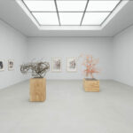 christopher wool exhibit wire sculptures