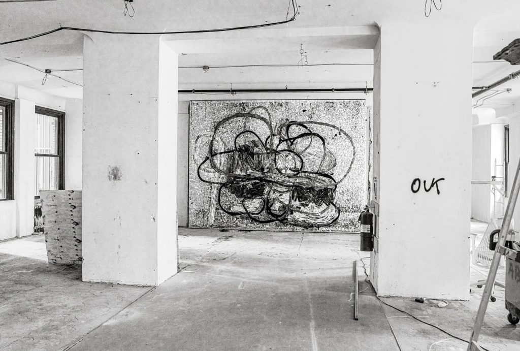 christopher wool large abstract installation